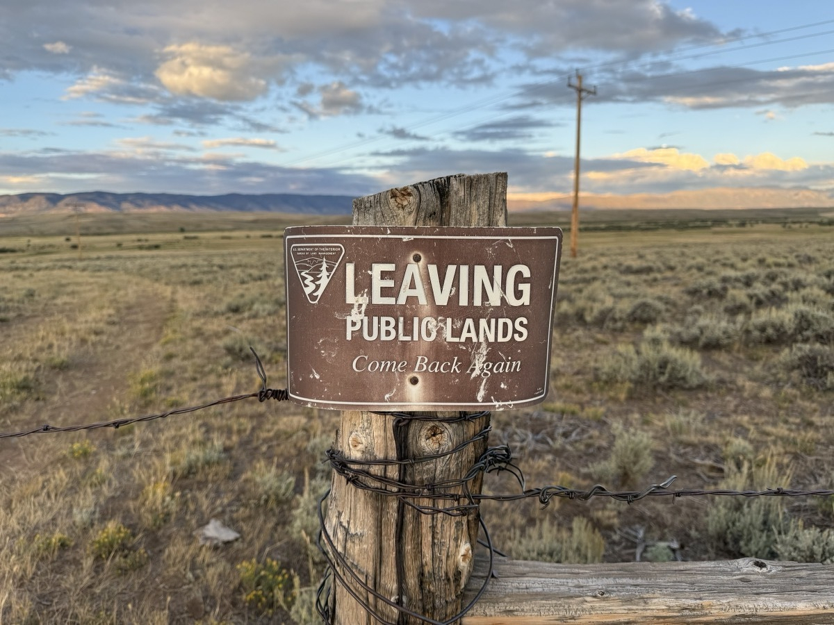 Leaving Public Lands